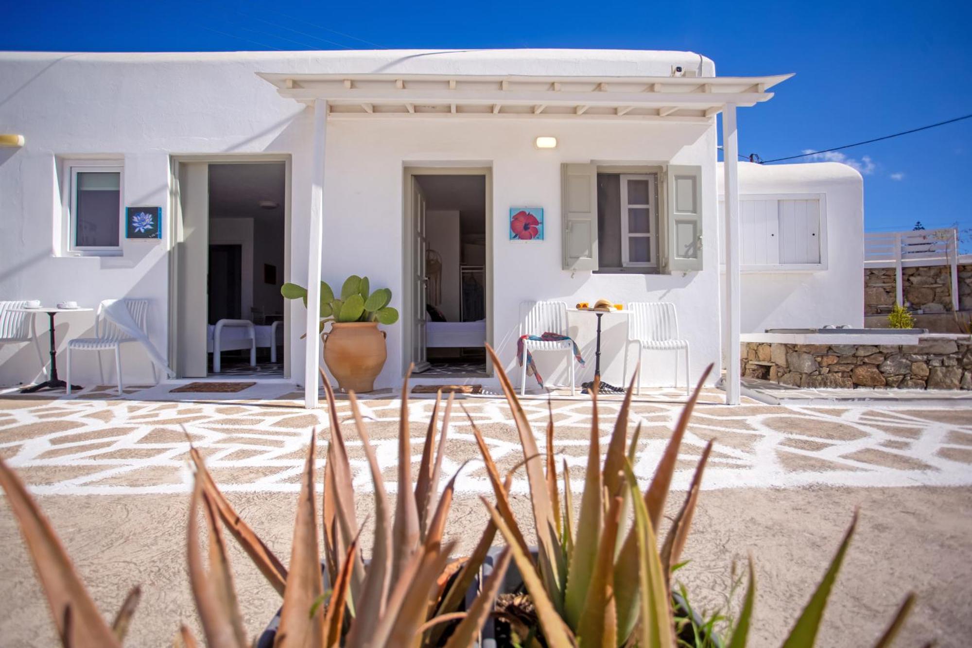 Sing And Blossom Accommodation Mykonos Town Eksteriør bilde